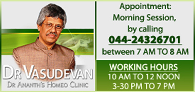 Dr Ananth's Homeo Clinic in Chennai